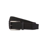 Curea barbati impletita neagra CU019