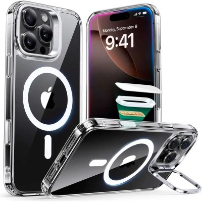 Husa iPhone 16 Pro Max ESR Classic Hybrid HaloLock Kickstand, transparenta foto