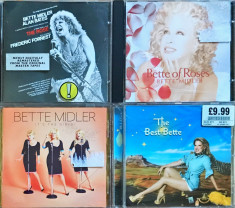 Bette Midler - The Rose, Bette Of Roses, It&amp;#039;s The Girls! &amp;amp; Best (set 4 CD) foto