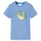 Tricou pentru copii, albastru mediu, 128