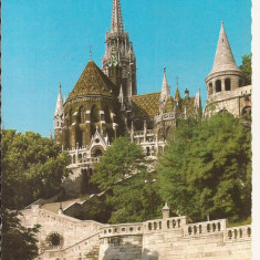 FA15 - Carte Postala- UNGARIA - Budapesta, Fishermen's Bastion, circulata