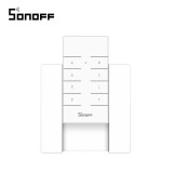 Cumpara ieftin Pachet Suport perete + Telecomanda RF Sonoff RM433 cu Functie Sincronizare Wi-Fi, Reglaj intensitate lumini, Reglaj viteza ventilator SmartElectro Int