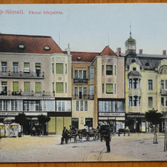 Satu Mare , Centrul , circulata , 1915