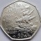 50 pence 2020 Isle of Man, The Jolly Roger, Peter Pan II, km#1667