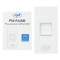 Resigilat : Priza internet PNI RJ45M modulara, CAT5, CAT6, montaj incastrat, alb