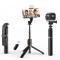 Selfie Stick Bluetooth Techsuit Q03s, Universal, Negru