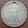 Moneda Elveția Argint - 5 Francs 1869 - Zug, Europa