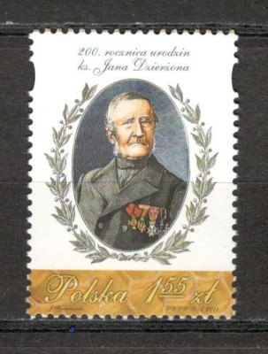 Polonia.2011 200 ani nastere J.Dzierzon-cercetator apicol MP.510 foto