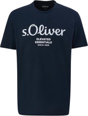 Tricou cu maneca scurta pentru barbati s.Oliver, albastru inchis, XXL - OUTLET