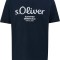 Tricou cu maneca scurta pentru barbati s.Oliver, albastru inchis, XXL - OUTLET