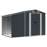 Cumpara ieftin Sopron de gradina, antracit, 277x192,5x179 cm, otel galvanizat