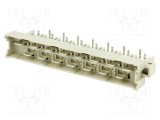 Conector HARTING DIN 41612 Soclu Tip H Tată PIN 15 D Z THT L3mm