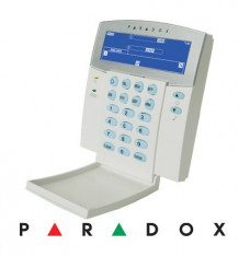 Tastatura LCD ICON 32 Zone 2 Partitii WIRELESS Paradox foto