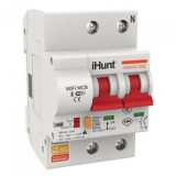 Siguranta automata inteligenta iHunt Home WIFI Smart Circuit Breaker 2P 40A, WIFI 2.4G, Control din aplicatie