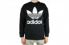 Hanorace Adidas Originals Trefoil Over Crew CW1236 negru, M, S