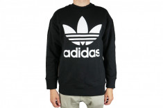 Hanorace Adidas Originals Trefoil Over Crew CW1236 negru foto