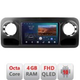 Navigatie Mercedes Sprinter 2018- Android Ecran QLED octa core 4+64 carplay android auto KIT-sprinter+EDT-E310V3 CarStore Technology