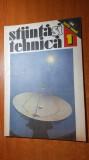 Revista stiinta si tehnica ianuarie 1990-primul numar dupa revolutie,serie noua