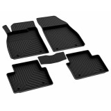 Covorase Cauciuc Premium Stil Tavita Opel Vectra C 2002-2008, Negru, Fara Miros, Bordura 3cm