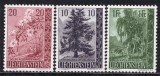 Liechtenstein 1957 - Flora, copaci, serie neuzata