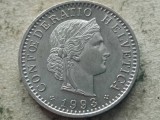 ELVETIA-20 RAPPEN 1993, Europa, Cupru-Nichel