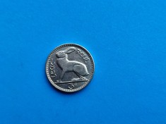 3 Pence 1933 Irlanda-Rar-stare buna! foto