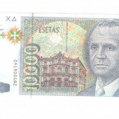 Bancnota Spania 10000 pesetas 1992 REPLICA, impecabila