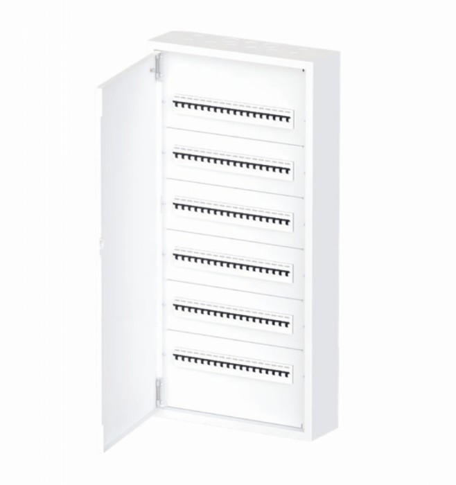 Tablou 108 module (6 randuri x18 module) 63A dulap de distributie metalic IP30 dimensiuni 925x450mm
