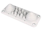 Garnitură Gri Deschis cu 14 Orificii IP54