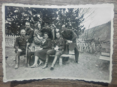 Ofiteri romani, Muntele Cozla 1943// fotografie foto