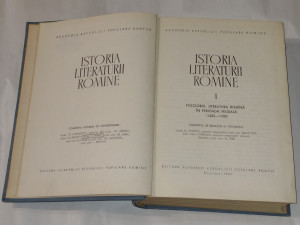 Al. Rosetti - Istoria literaturii romane. Vol I: Folclorul foto