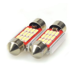 Set 2 Bec LED CANBUS C5W 31 mm, 36mm, 39 mm, 41 mm
