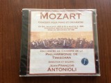 mozart concerti pour piano et orchestre Orchestre de Chambre de la Philharmonie de Timisoara pian Jean Fran&ccedil;ois Antonio cd disc muzica clasica sigilat