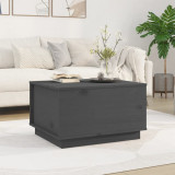 Cumpara ieftin Masuta cafea Gossi gri 60x50x35 cm lemn masiv pin, blat ridicator si spatiu depozitare