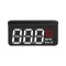 Ecran Head Up Display pentru parbriz cu afisare kilometraj, conectare la mufa