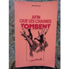 Afin que les chaines tombent - Sergine Snanoudj
