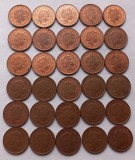 Lot 30 Monede One Penny Marea Britanie | Numismatica | Colectionari | Transport Gratuit &gt;150lei