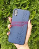 Toc TPU Leather bodhi. Samsung Galaxy Note 10 Lite Dark Blue