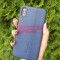 Toc TPU Leather bodhi. Apple iPhone 8 Dark Blue