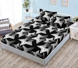 Cumpara ieftin Husa Pat cu Elastic 3 Piese 180x200 cm + 2 Fete Perna 50x75 cm