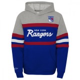 New York Rangers hanorac cu glugă pentru copii Head Coach Hoody - Dětsk&eacute; XL (13 - 15 let)