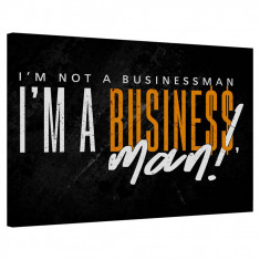 Tablou Canvas, Tablofy, Business Man, Printat Digital, 100 &amp;times; 70 cm foto
