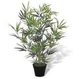 Bambus artificial cu ghiveci, 80 cm