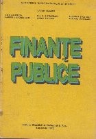 Finante publice, Editie 1992 foto