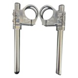 Semighidon stanga dreapta argintiu Clip-On 50mm Universal 22mm Honda CBR1000RR RC51 A2119