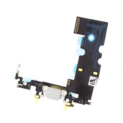 Flex incarcare iPhone 8, Alb foto