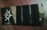 C3 - Grade militare - mozaic padure - plutonier major vanatori munte