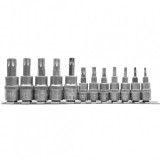 Set chei imbus torx 1/4&#039;&#039;-3/8&#039;&#039;, 12 buc, YATO YT-04331