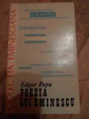 Poezia Lui Eminescu - Edgar Papu ,528038 foto