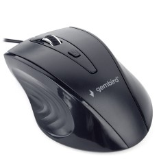 MOUSE GEMBIRD, PC sau NB, cu fir, USB, optic, 1200 dpi, butoane/scroll 4/1, , negru, &quot;MUS-4B-02&quot; (timbru verde 0.18 lei)